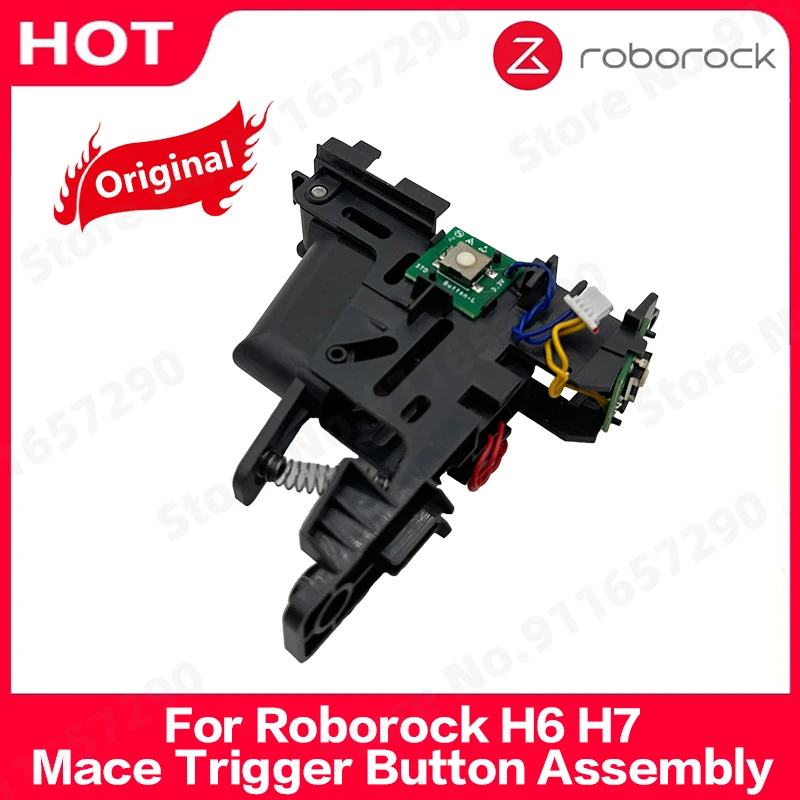 Roborock-peças Sobressalentes sem Fio Originais do Serviço de Aspirador Acessórios de Montagem do Botão Mace Trigger Novos e Originais h6 h7
