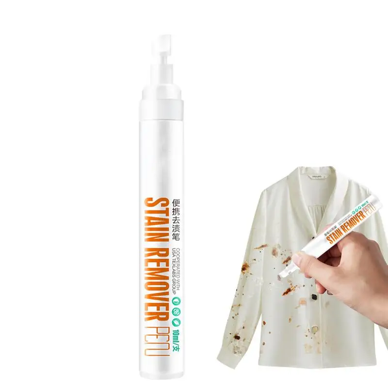 Stain Remover Pen Portable Bleach Pen Laundry Stain Remover small Spot Remover Marker For Small Greasy Filth On T-Shirt