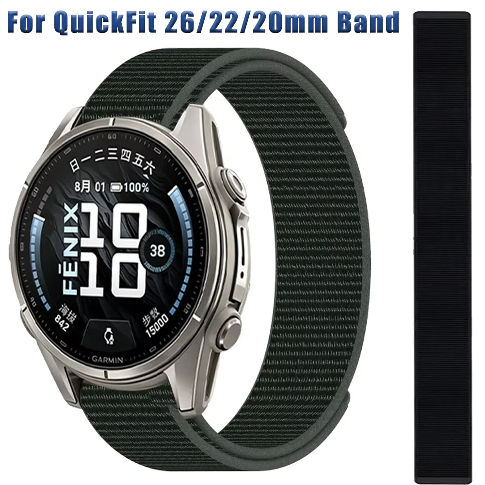 Breathable Nylon Hook & Loop Wristband Strap - Versatile Sizes