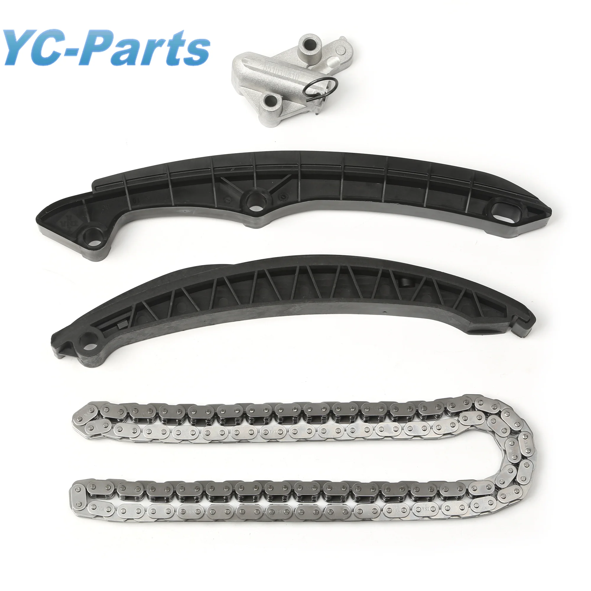 

4Pcs Timing Chain Tensioner Kit EA111 1.4T 559015410 New for VW Beetle Cabrio Golf/R32/GTI/Rabbit Jetta Passat CC Tiguan Skoda