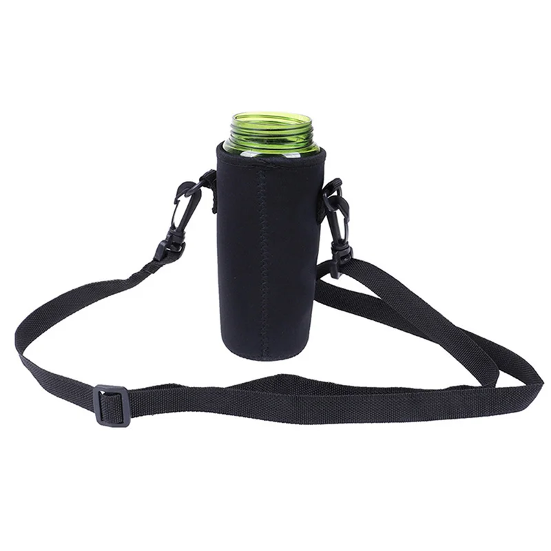 Description Picture 4 of item420-1500ML Neoprene Pouch Holder Sleeve Cover Sports Water Bottle Case Insulated Bag Carrier for Mug Bottle Cup