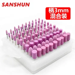 Abrasive Stone Polishing Grinding Head Electric Drill Bit Wheel For Dremel Rotary Accessories Power Metal Wood Tools