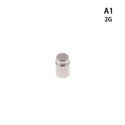 Precision Digital Calibration Weight Set with Chrome Plating for Home and Educational Use (2G)