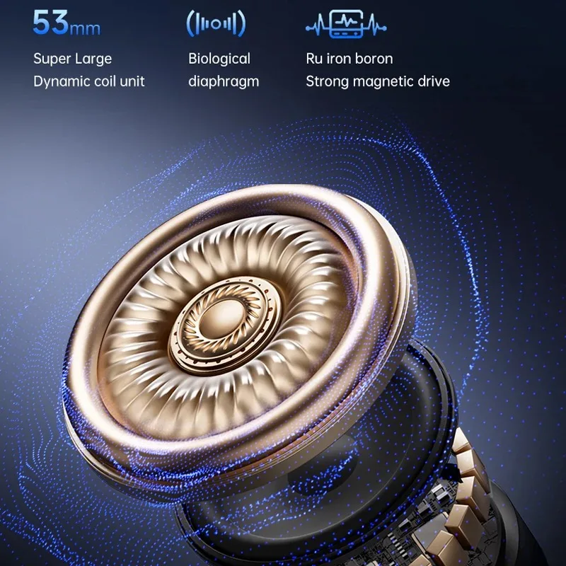 سماعات ألعاب MCHOSE V9 Pro مثبتة على الرأس بأربعة...