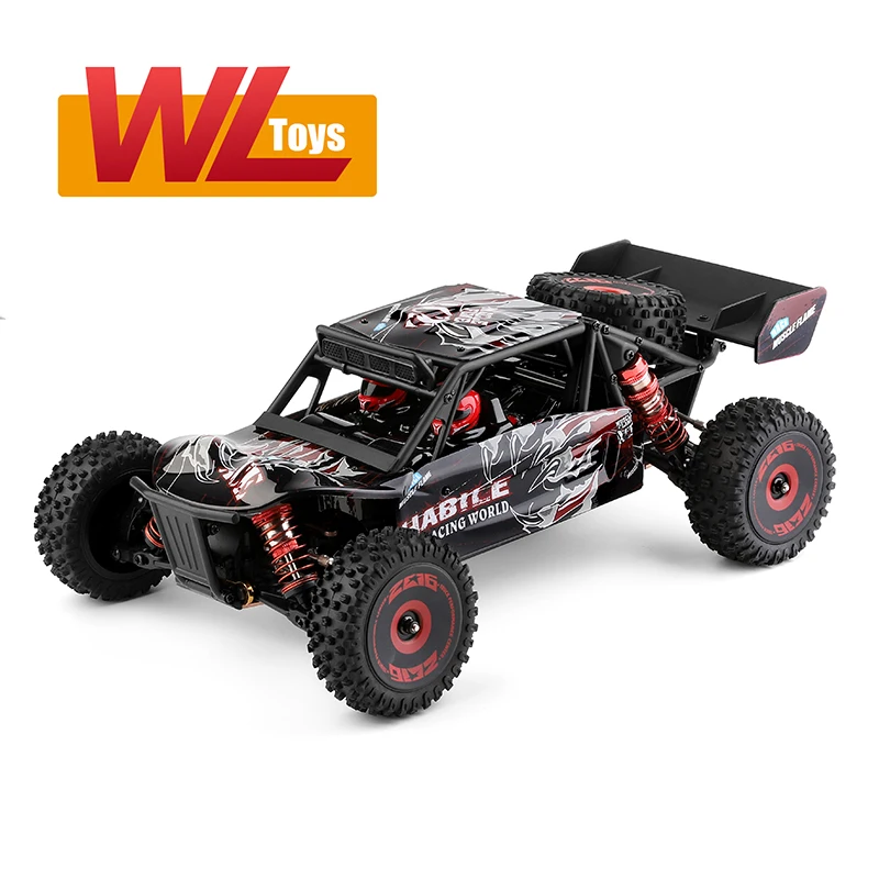 Wltoys 124017 124016 1/12 2.4G Racing RC Cars 4WD Brushless Motor 75Km/H High Speed Remote Control Off-road Drift Toys For Aduit