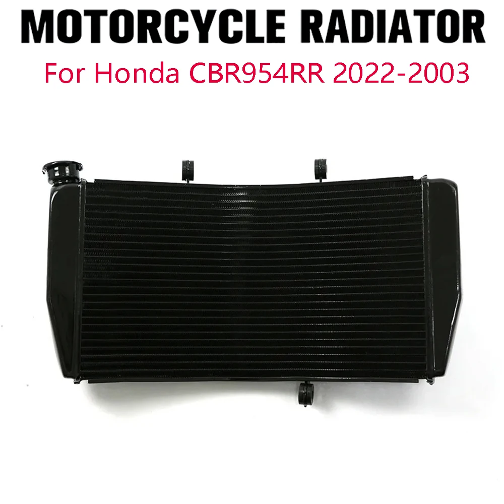 

Motorcycle Radiator Water Cooler Cooling Protection For HONDA CBR954RR CBR954 CBR 954 RR 2002 2003