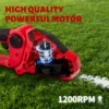2 IN 1 Hedge Trimmer Cordless For Milwaukee 18V Battery Electric Grass Shears Handheld Shrub Trimmer Bush Trimmer (No Battery) 2
