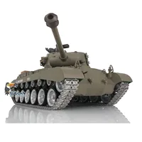 RC Tank Pro Ver Henglong 1/16 7.0 M26 Pershing 3838 Metal Tracks Wheels 360 Turret Rotation TH17311-SMT7 1