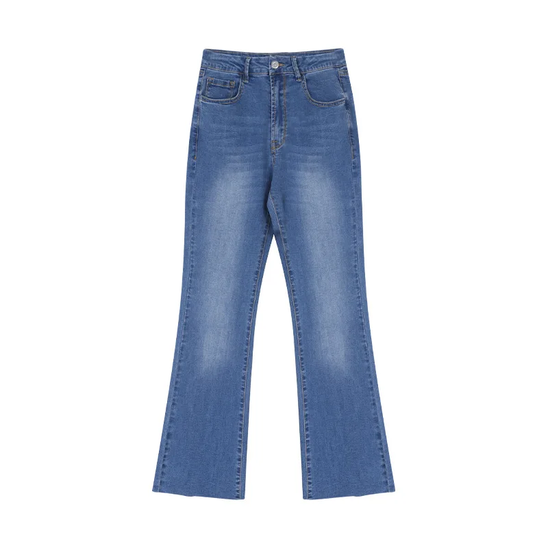 

Washed Nine-point Jeans Spring Slim Pants for Women