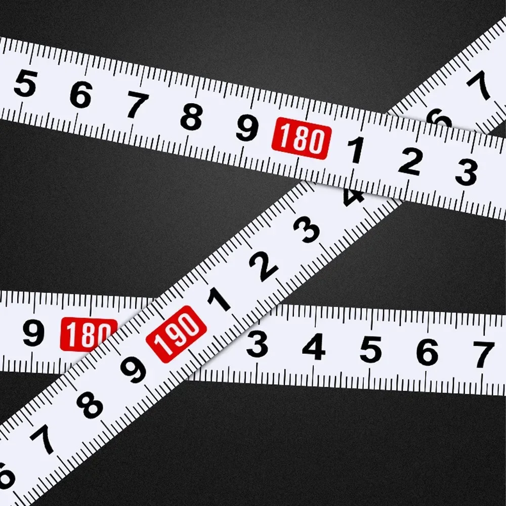 1/2/3M Self-Adhesive Measuring Tape Workbench Metal Ruler with Adhesive Backed Tape Measure Metric Scale Rust-Proof Tool Adhesive Tape Self Adhesive Sticker