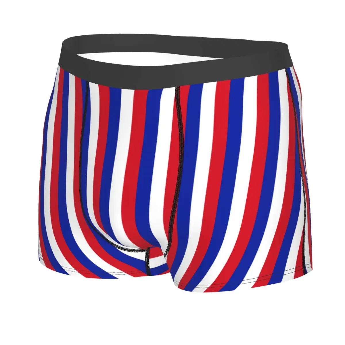 France Flag Boxer Shorts For Men 3D Print Male French Proud Underwear Panties Briefs Stretch Underpants 2