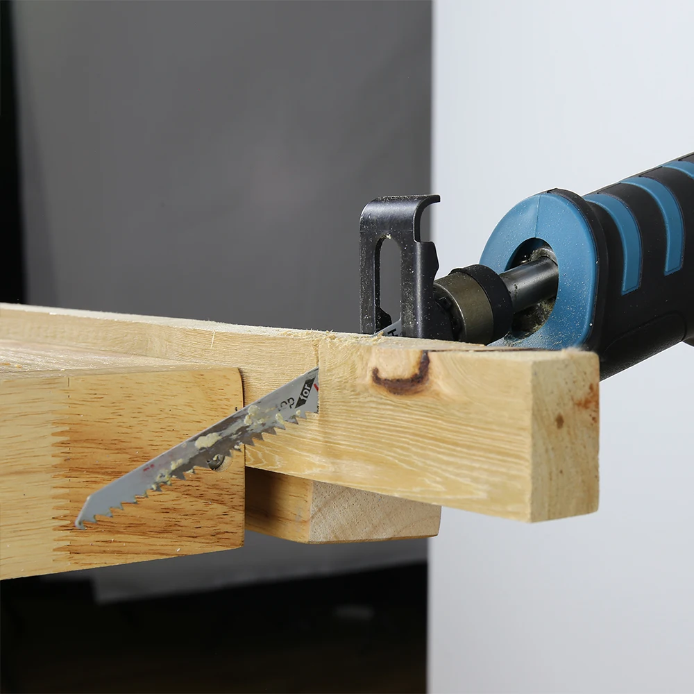 Allsome Reciprocating Saw Wood And Metal Cutting Machine Electric Saw For 18V Makita Lithium Battery 2