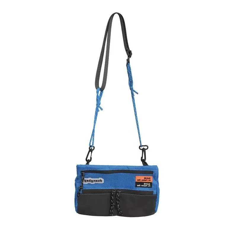 New Ins Sle Men's Sports Crossbody Bag Cool Trendy Waist Pa Harajuku Workwear Hong Kong Sle Small Single oulder Nylon...