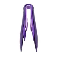 JCD 3 pièces pinces alimentaires en plastique pinces de cuisine pince de cuisson antidérapante pince BBQ outils à salade gril accessoires de cuisine 6