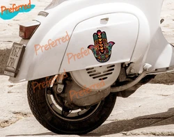 Hamsa Hand Car Sticker Decal for Your All Cars Racing Laptop Motorcycle Helmet Trunk Surf Camper Window Bumper