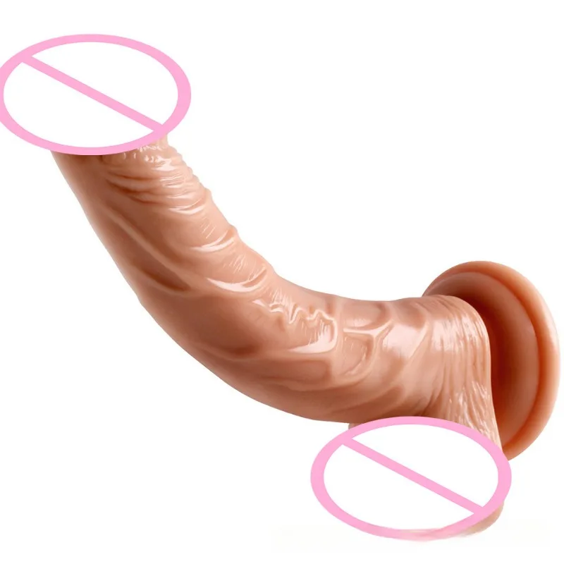 Realistic Dildos for Women Skin Sliding Foreskin Testicles Dildo Anal Vaginal Stimulation Strapon Big Penis Sex Toys for Woman