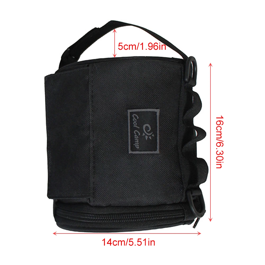 Portable Outdoor Camping Tissue Case with Hook Roll Paper Storage Bag Toilet Paper Storage Box for Picnic Hiking Camping