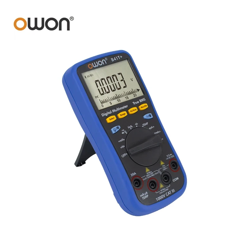 OWON B41T+ 4 1/2 Digital Multimeter Bluetooth Current Test Meter Support Offline Recording