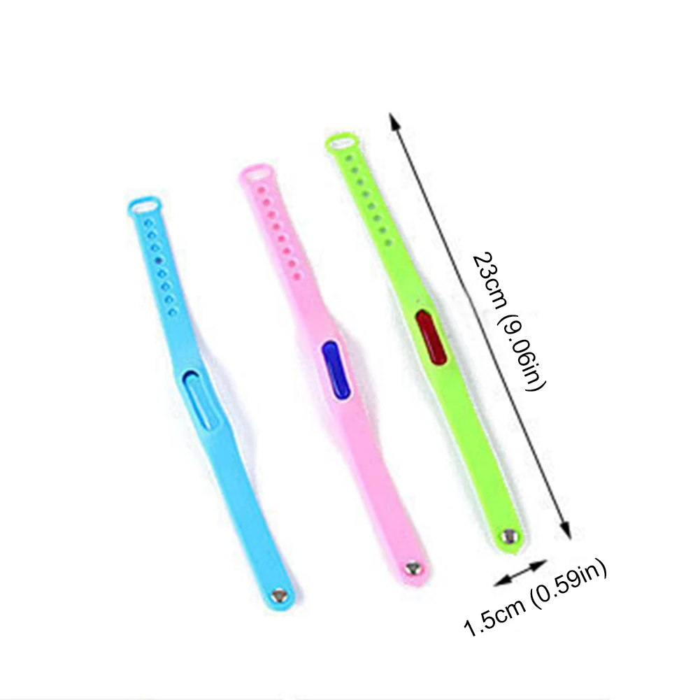 Mosquitoes Repeller Bracelet Silicone Essential Oil Anti-mosquito Bracelet for Children Adults