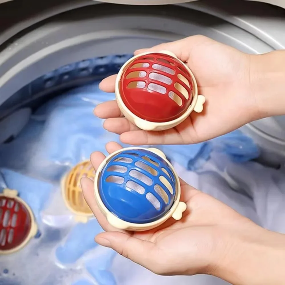 3/10 Pcs New Reusable Laundry Cleaning Ball Anti-tangle Useful Washing Machine Filter Lightweight Laundry Ball