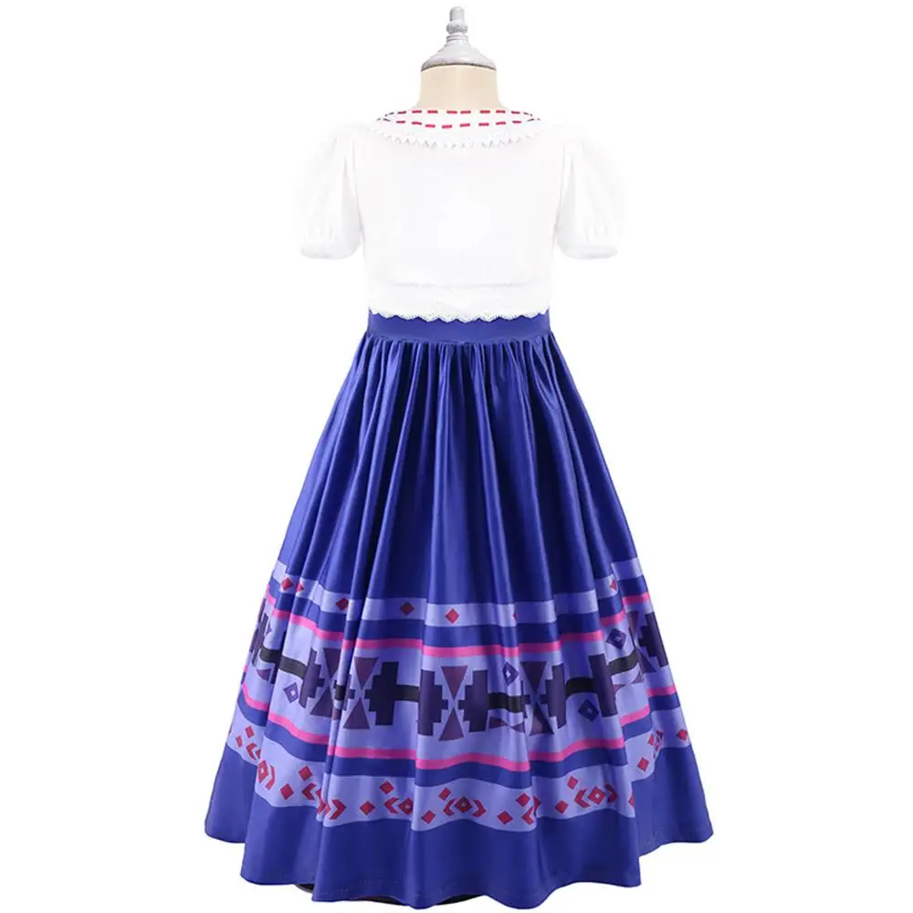 Cosplay Costume Kids Girls Dress Halloween Dress Outfit Girl Costume Princess Dress Summer Casual Dress Halloween Cospaly Costume Carnival Dresses 3-10 Years Old