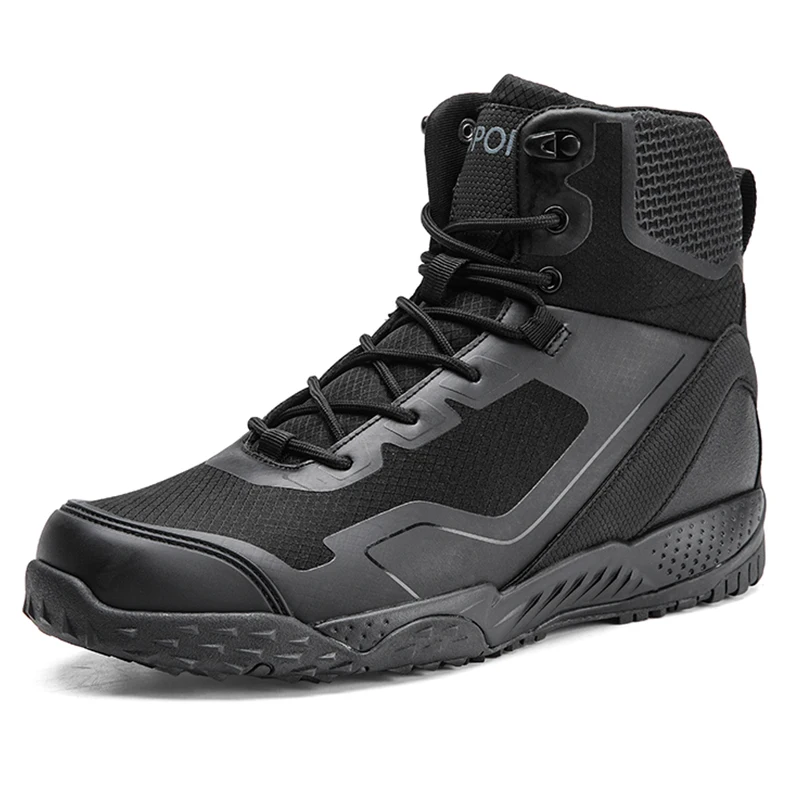 Men's Work Boots with Tactical Design & Lace Up | Hiking