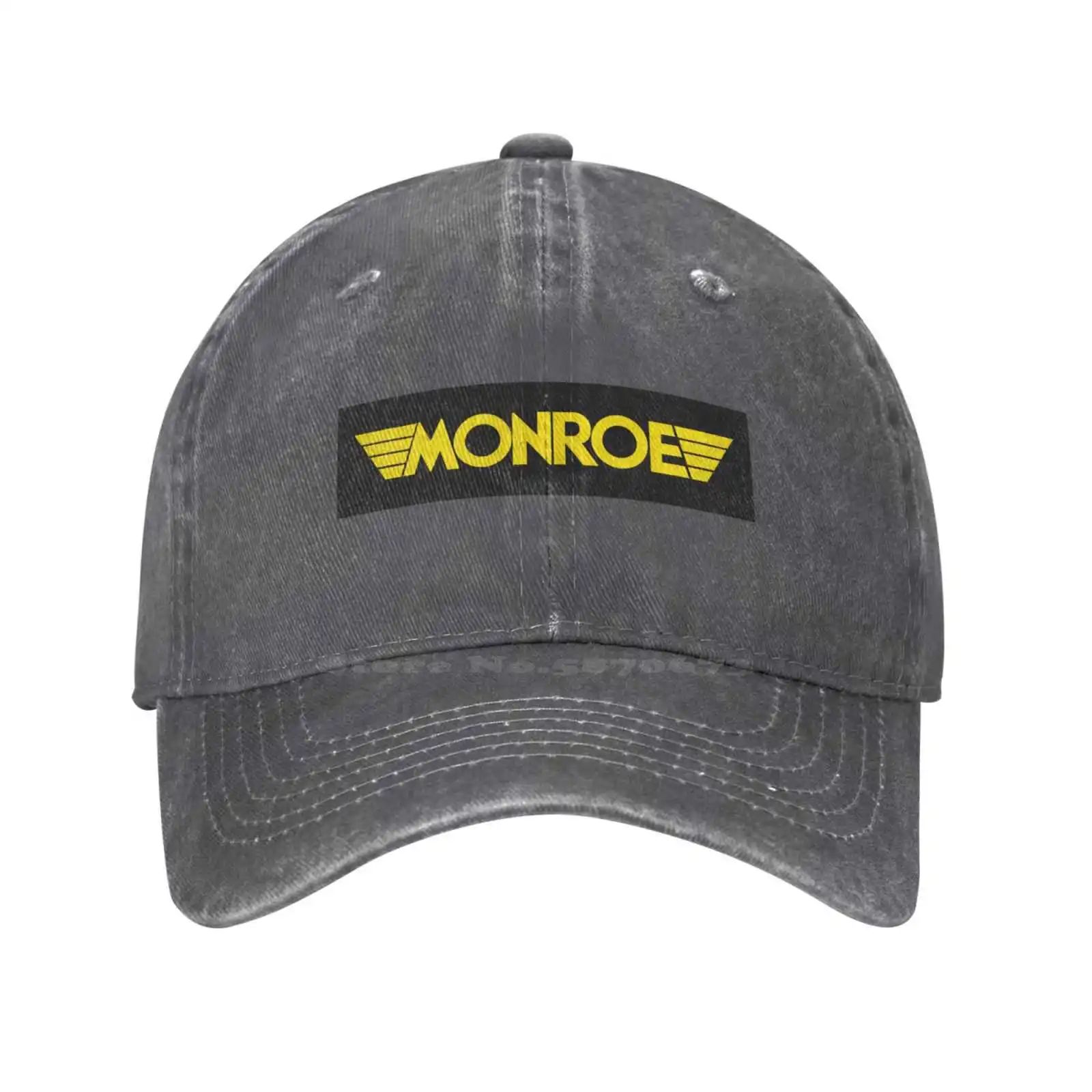 

Модная качественная джинсовая бейсболка с логотипом Monroe