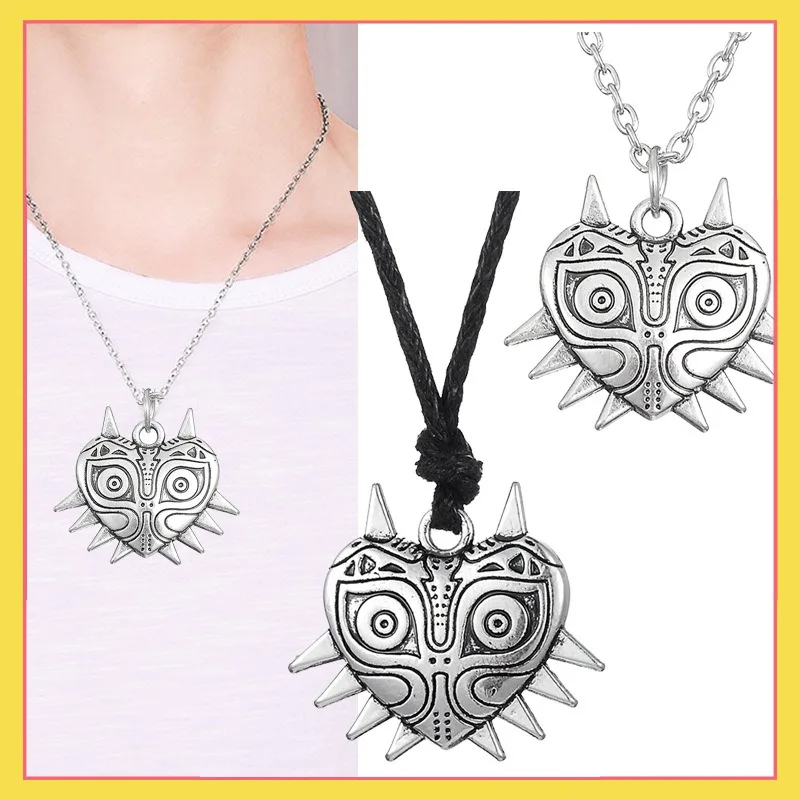 

The Legend of Zelda Kingdom Tears Peripheral Majora Mask Key Chain Pendant Necklace Pendant Figure Ornament Collection Toy Gift