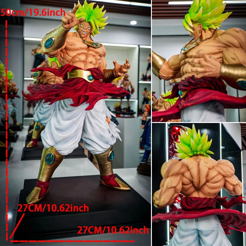 50cm/19.69インチ ブロリー フィギュア ドラゴンボールZ 超サイヤ人3