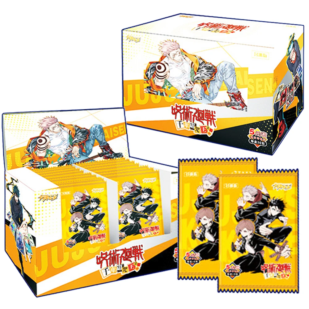 

Jujutsu Kaisen Playing Cards Board Games Children Child Toy Christmas Anime Gift Game Table Christma Toys Hobby Collectibles