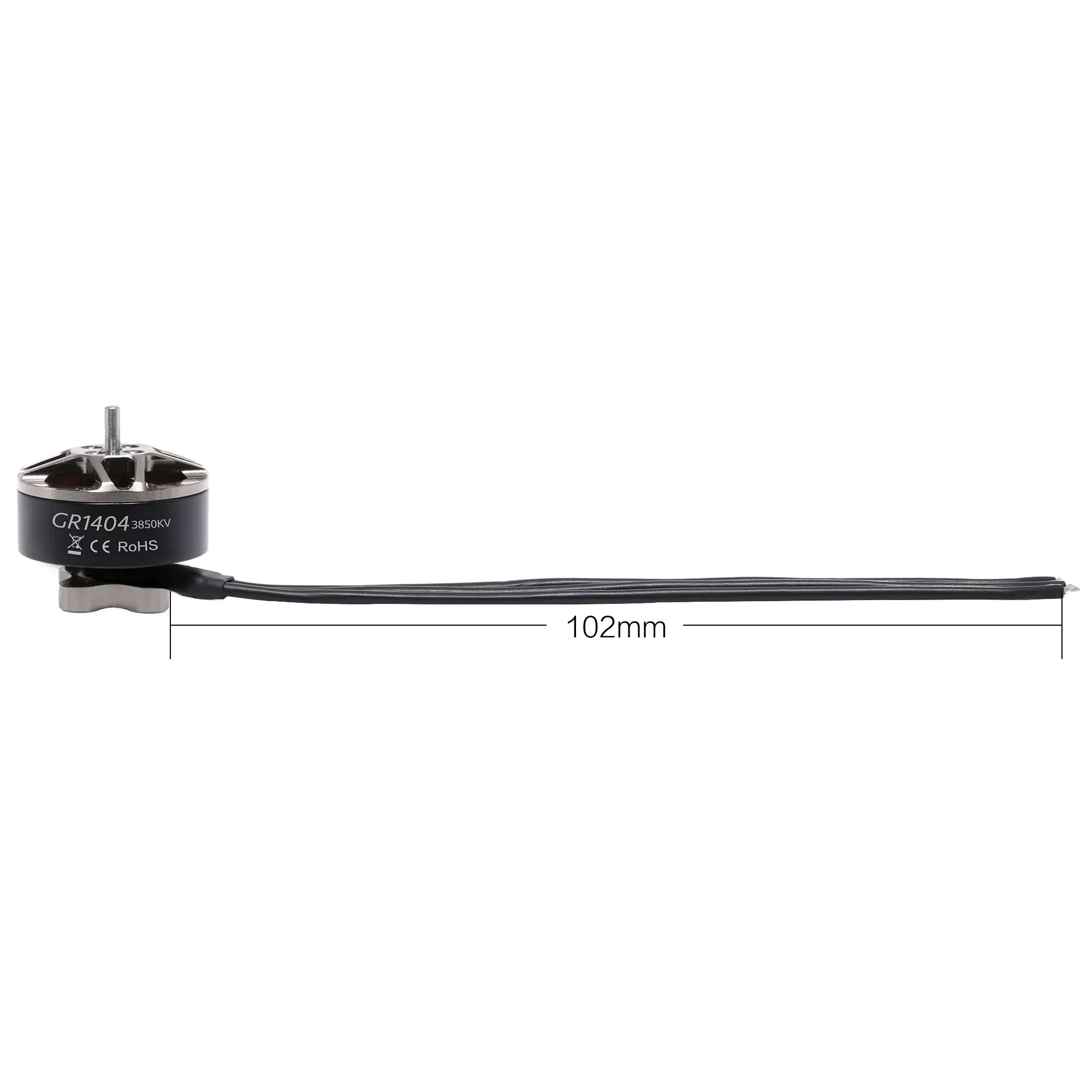 Moteur Brushless GR1404 4500KV/3850KV pour Drone FPV Course 1-4 Pièces