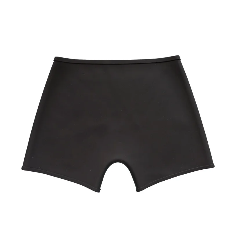 Women's swim trunks silicone flat angle swimsuits women's safety pants leggings underwear suitable for women weighing 45kg-65kg 4