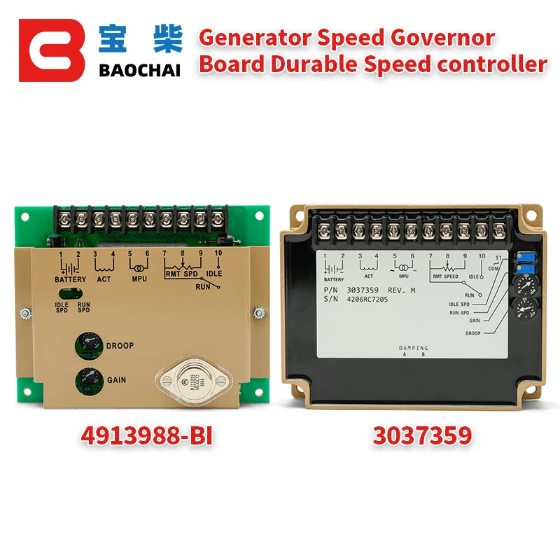 Generator Speed Governor Board Durable Speed controller 4913988 BI 3037359 AliExpress