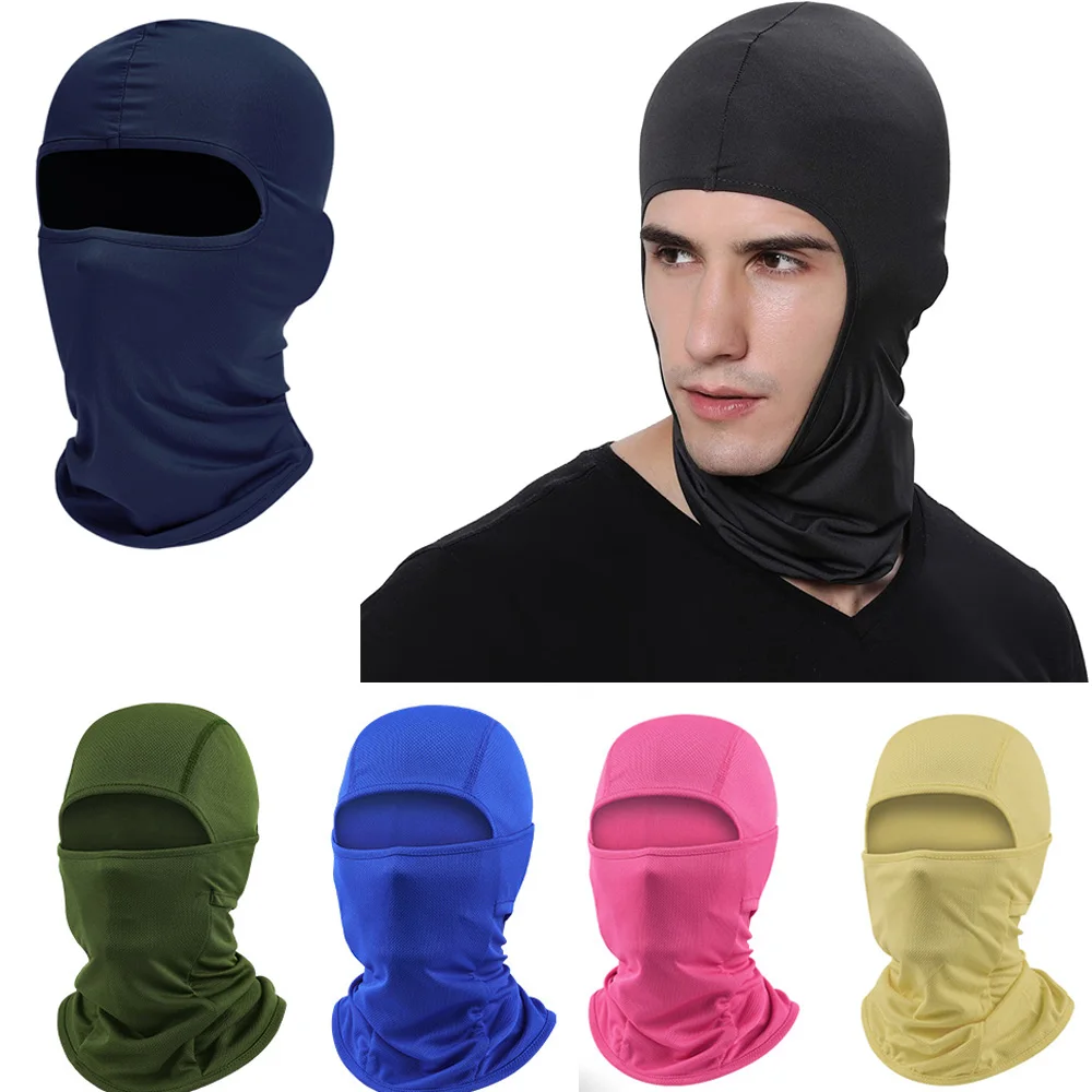 BalaclavaCyclingCapOutdoorUVProtectionCapsSkiMasksBreathable