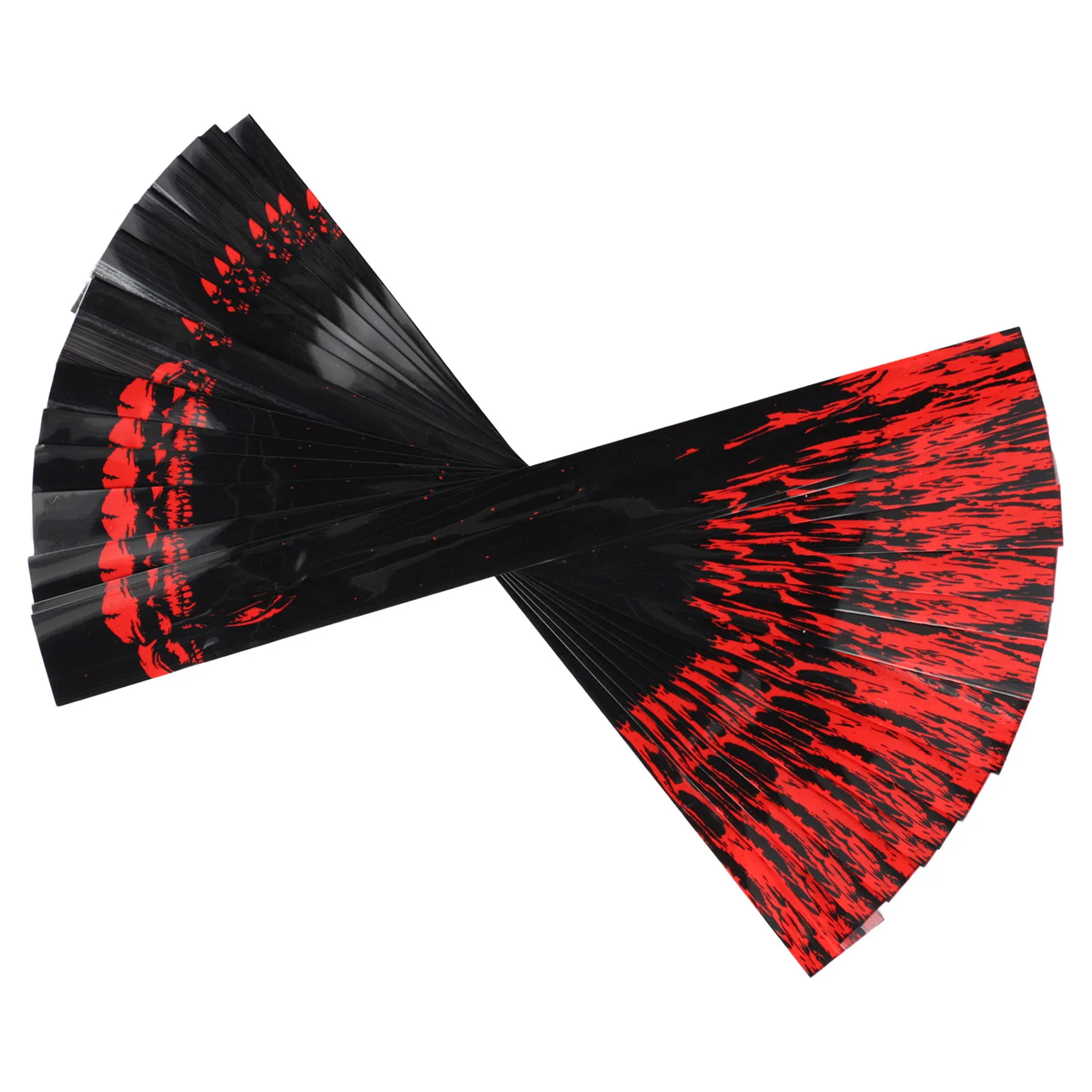 

15pcs Arrow Wraps Sticker Archery Shaft Cover Suitable for Aluminum and Carbon Arrows Heat Shrinkable Decoration Tool