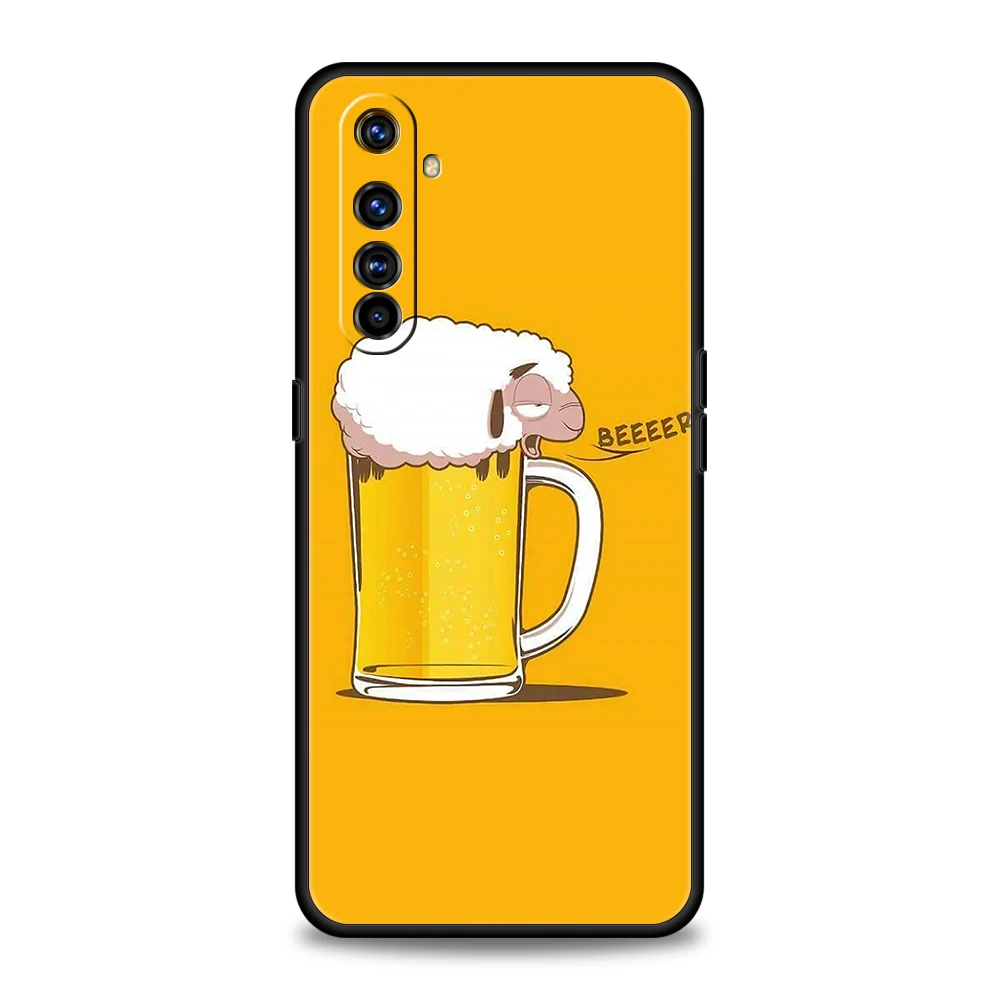 Beers Alcohol Bubble Silicone Phone Case