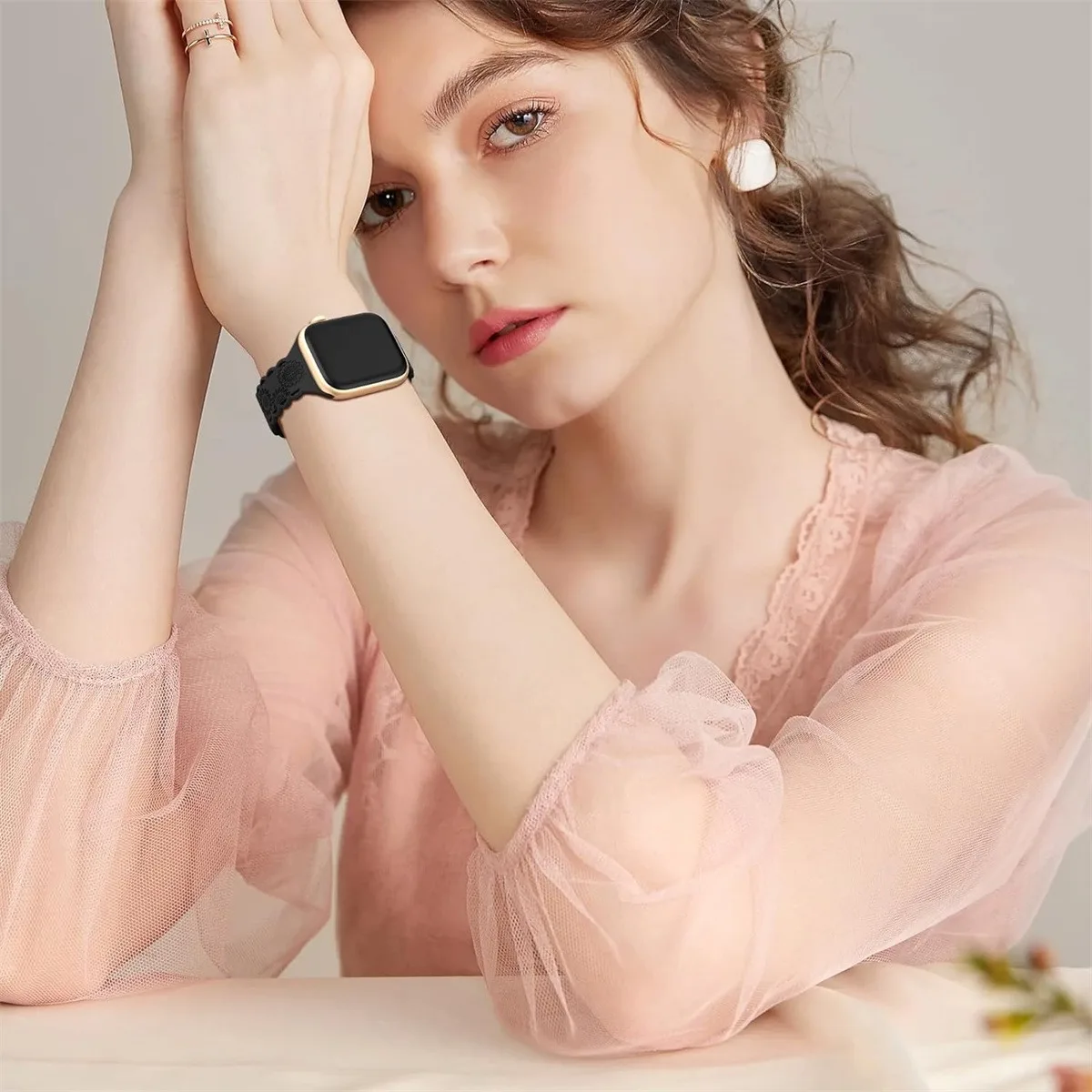 Silicone Watch Band For Smartwatch Sporty Comfortable Strap_voghion.com