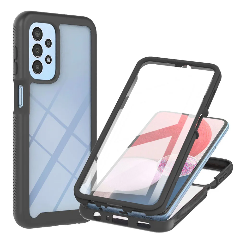 Custodia Robusta A Copertura Totale Per Samsung Galaxy A13 Custodia 4G Custodia Protettiva Trasparente Per Galaxy A 13 5G Con Protezione Per Lo Scherm