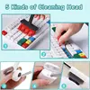 5 in 1 Keyboard Cleaning Brush Kit Keycap Puller Earbuds Cleaner for Airpods Pro 1 2 3 Bluetooth Earphones Case Cleaning Tools 4