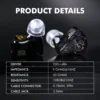 Pre-order ZiiGaat x Fresh Reviews Arete 1DD+4BA Hybrid IEM In-Ear Monitor HiFi Earphones Wired Earbuds for Audiophiles Musicians 5