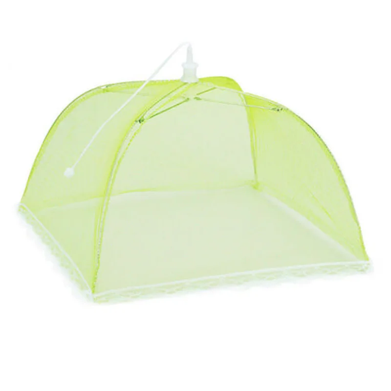 Food Covers Mesh Foldable Anti Fly Mosquito Tent Dome Net Umbrella Kitchen Picnic Dish Cover Accessories