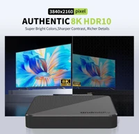 2026 Smart TV Box T8 Android 14 Ram 4GB 8GB Rom 64GB 128GB Streaming Media Player Bluetooth 5.4 5G Wifi Google Voice Set Top Box - Image 3