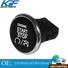 

33370101 Keyless Go Start Stop Ignition Button Switch For Dodge Jeep Chrysler