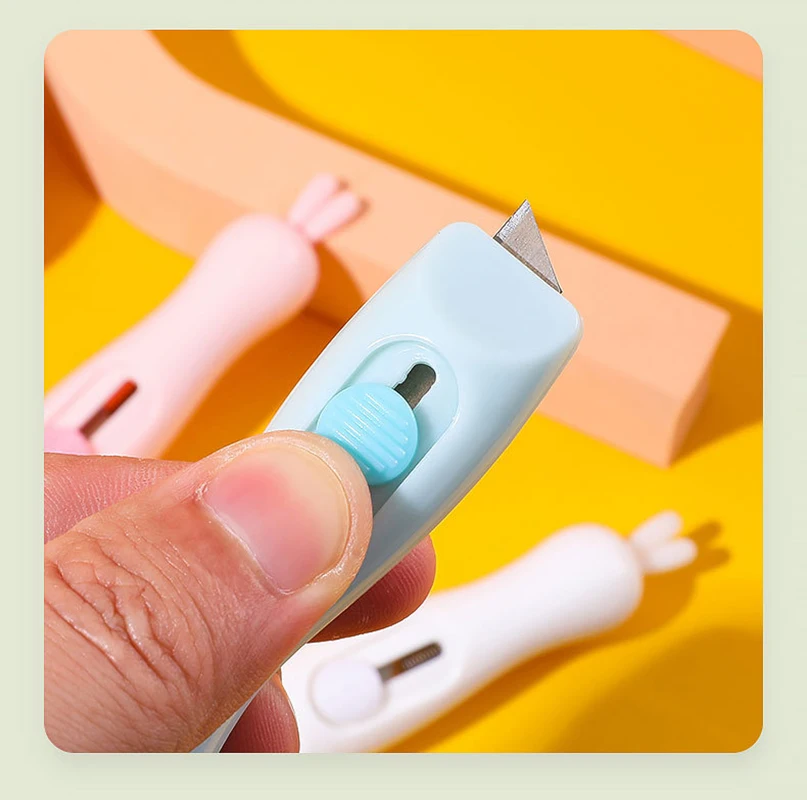 토끼 모양 아트 나이프, 가벼운 학생용 편지 개봉/봉투 봉합/종이 절단 칼, 택배 개봉/상자 개봉 아트 나이프, 선물용 날카로운 아트 나이프