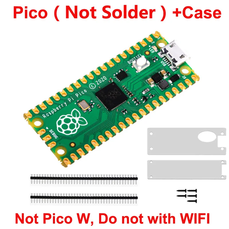 Raspberry pi Pico ou Pico w com Kit Estojo Acrílico - Imagem 4