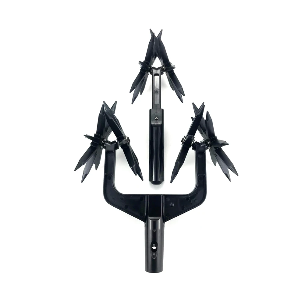 Manual Soil Lawn Scarifier Turning Tools Garden Aerator Rotary Tiller Cultivator Artifact for Home Garden Tools