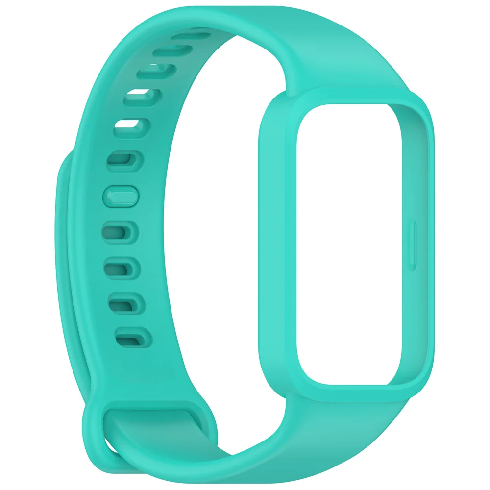 Premium Quality Soft Silicone Watchband - Single Color Integrated Strap for Active Lifestyle Accessories