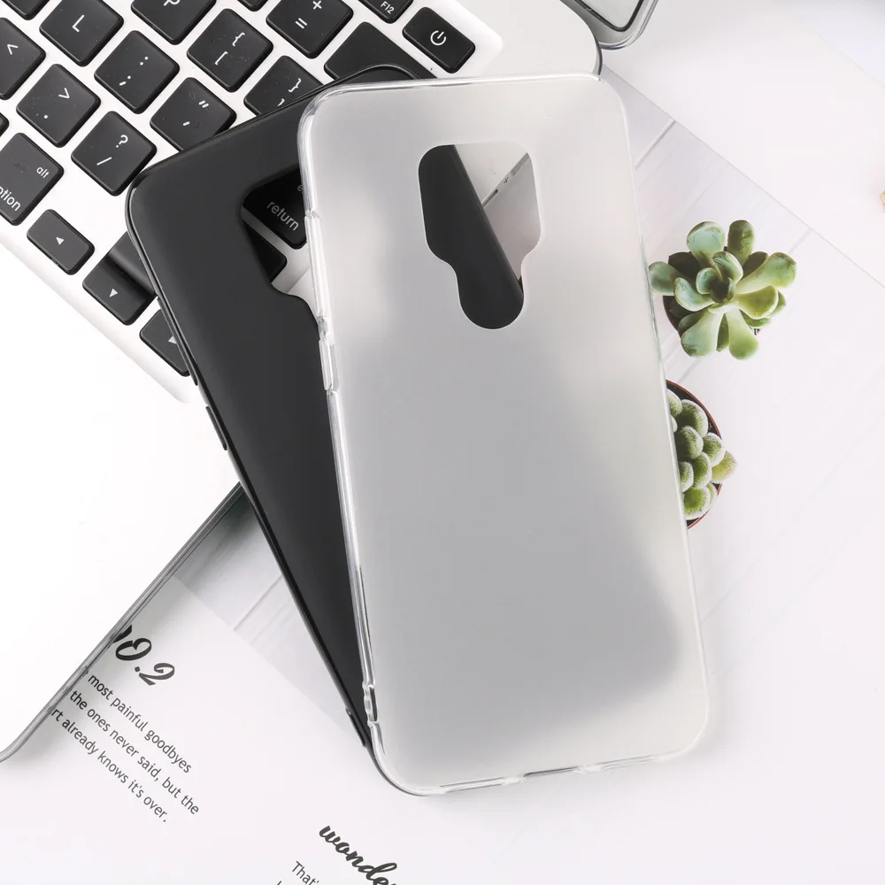 Silicone Soft Phone Back Case Cover