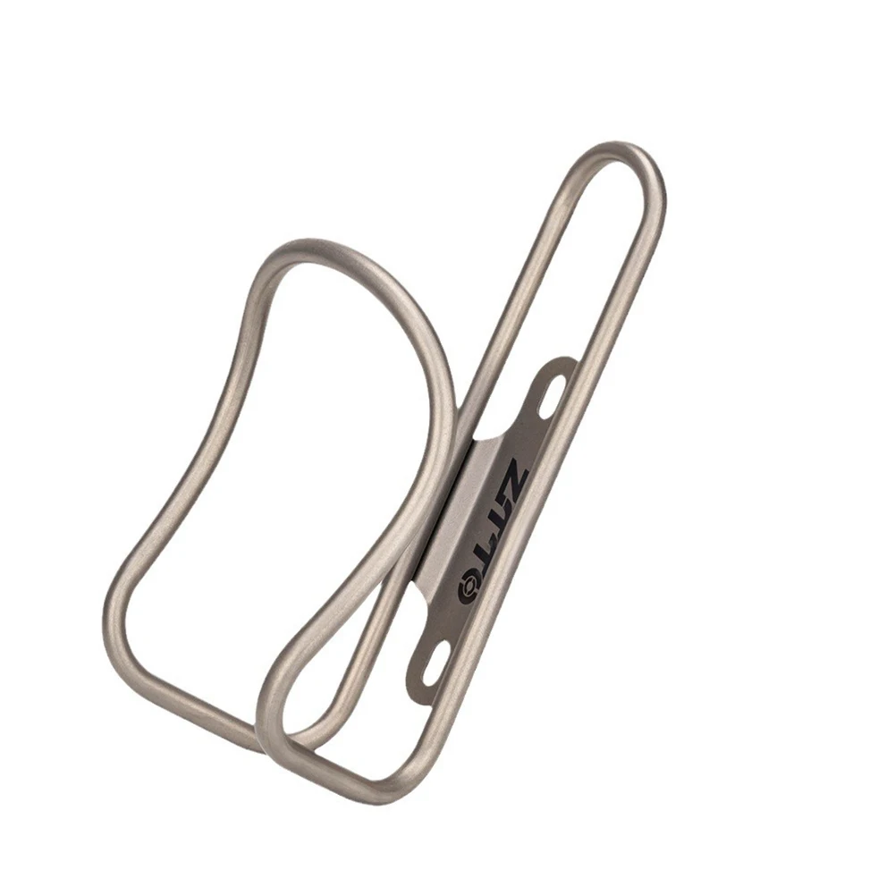 Bicycle Water Bottle Cage Bicycle Bottle Holder Water Bottle Holder 1pc Ti Alloy Water Bottle Mountain Bike Water Bottle Holder Cup Hollow Titanium Tube Bicycle Cages Accessories