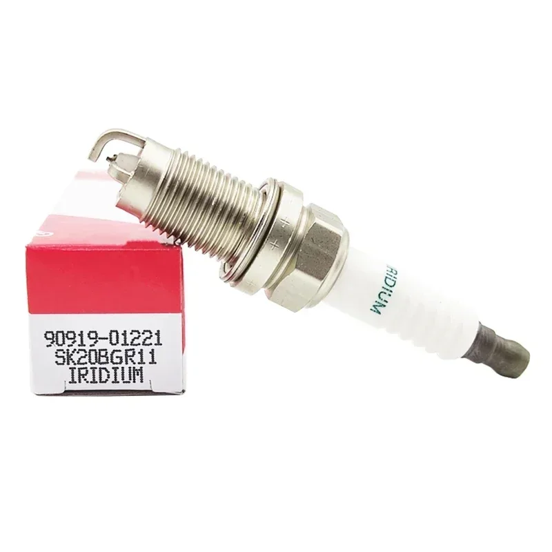 

4/6pcs 90919-01221 New Iridium Spark Plugs For Toyota Highlander Crown Vista RAV4 Noah 9091901221 SK20BGR11 90919 01221
